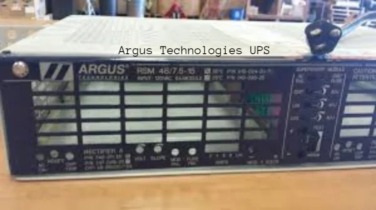 Argus Technologies UPS