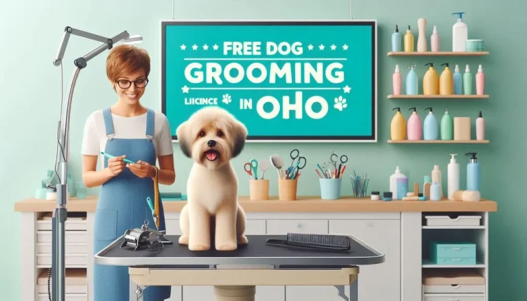 Free dog grooming