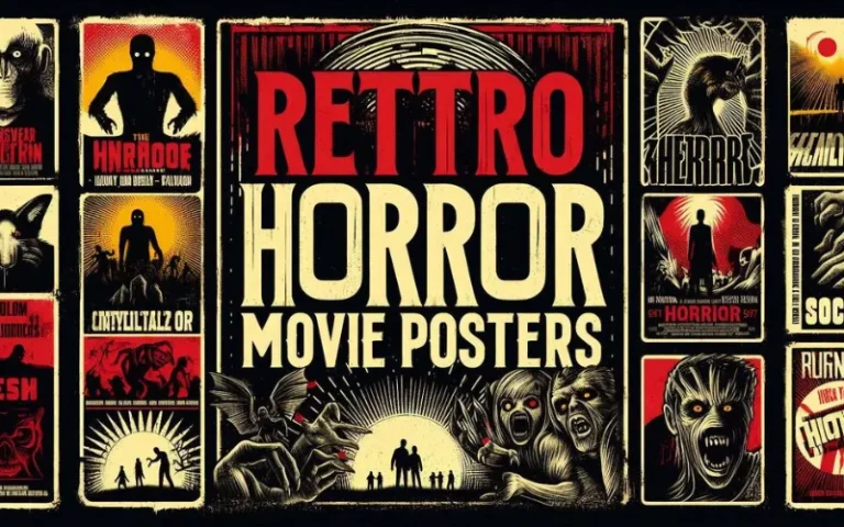 Retro Horror Movie Posters