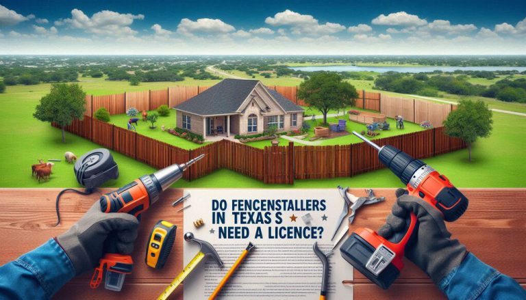 do fence installers in Texas need a license